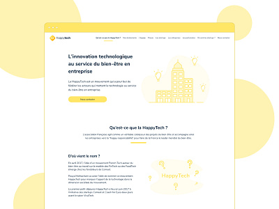 Homepage design ui