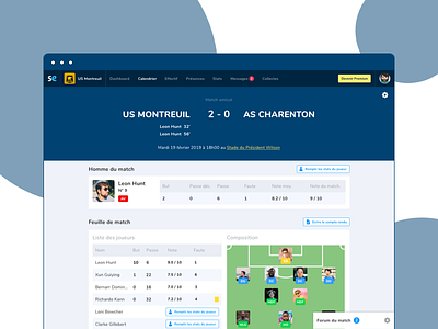 Page After Game design interface ui user interface