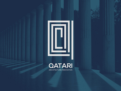 Qatari Architecture Design Studio adobe architecture brand branding design identity branding identity design illustration logo logodesign