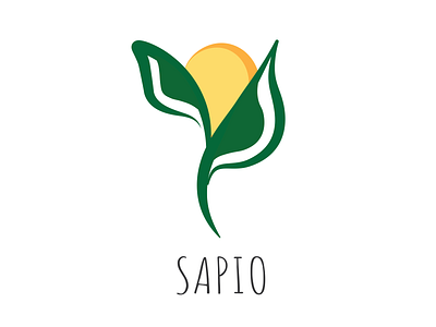Logo Design for Sapio : A fresh Produce Concept better better call saul branding design fresh green happier happy illustration life lifestyle nature