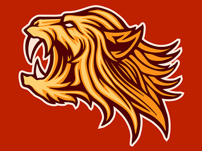 Lion Team branding design game illustration lion head lion king logo mascot mascot logo master team logo vector artwork