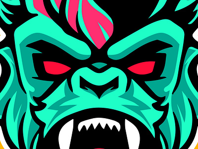 Gorillas desig design gorilla logo mascot logo vector vector artwork