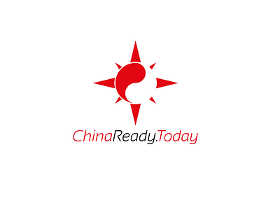 China Ready Today Logo app icon design tour app tour guide