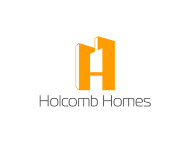 Holcomb Homes home logo letter h logo minimalistic logo design real estate logo