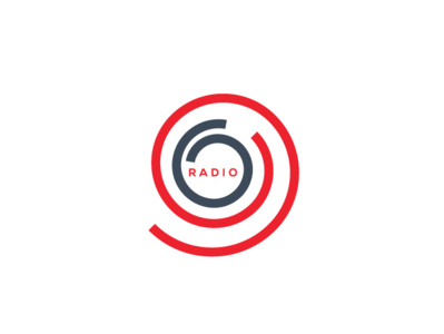 96 Radio Logo 96 logo monogram logo radio logo spiral logo