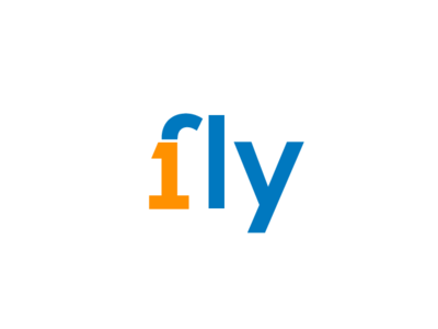 1fly Logo 1f logo lettering wordmark