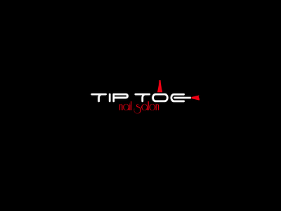 Tip Toe Nail Salon Logo