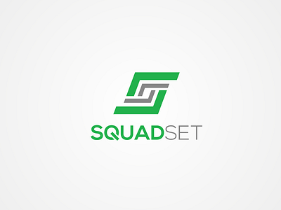 Logo for Squadset letter logo ss logo