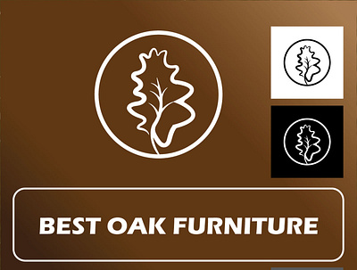 Best Oak Furniture branding graphic design icon logo vector