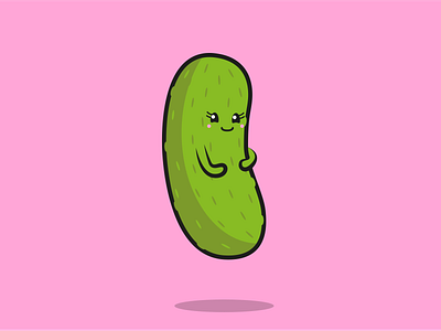 Cucumbi colourful cucumber cute design graphic illustration illustration art illustration art director design vector veggie