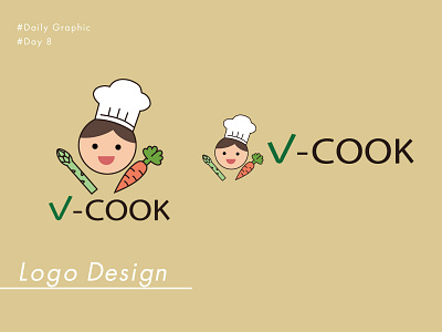 Logo for recipe site for vegan