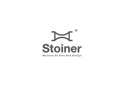 Stoiner logo | Museum Of Arts And Design branding challenge design graphic design icon illustration illustrator logo logo design graphicdesign mark minimal museum