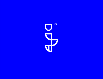 man icon blue branding challenge design icon illustrator logo logo design graphicdesign man man logo minimal vector