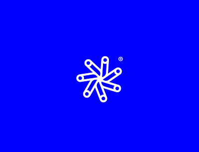 icon blue branding challenge design icon illustration illustrator logo logo design graphicdesign minimal vector white