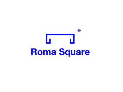 roma square logo branding challenge design icon illustration illustrator logo logo design graphicdesign minimal vector