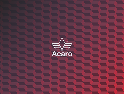 acaro design icon illustration logo typography