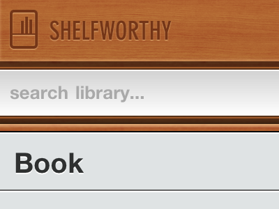 iPhone 4 support gray ios iphone4 shelfworthy wood