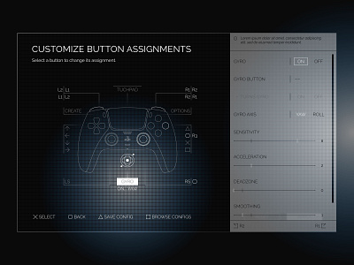 PS5 Controller Accessibility Improvements accessibility concept controller design figma gaming playstation ps5 ui ux