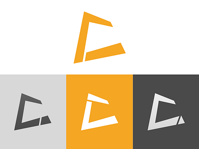 Letter c Logo alphabet branding design letter c lettering logo lowercase vector