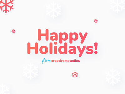 Happy Holidays from Us! artwork branding design flat holiday illustration minimal sketchapp vector vector art