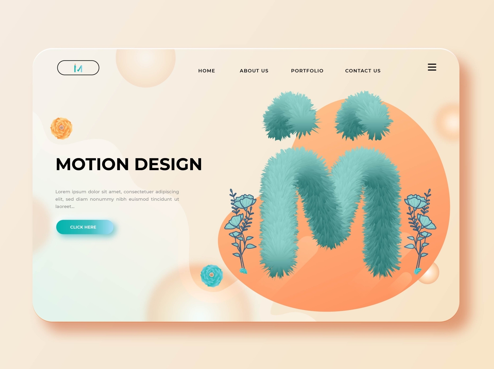 Landing Page in Minimal Style for Portfolio by Aminul Islam on Dribbble