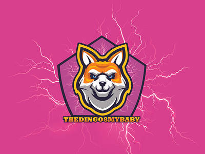"Dingo8my" Mascot Logo Design