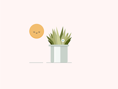 Io - Not quite a flower for National Water a Flower Day! adorable cartoon clean cute design design a day designer figma figmadesign flat icon illustration minimal minimalist minimalistic