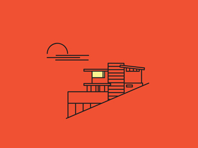 Mid Century House rebound by Joseph Wells on Dribbble