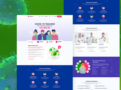 Covid-19 -Corona virus Medical Prevention Template