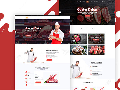 Goster Dokan - Meat Shop HTML5 Template