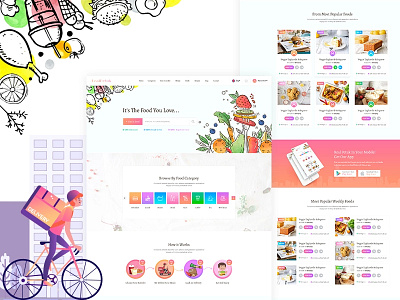 FoodBuzz-Restaurant, Cafe, Bar and Food shop HTML Template bakery bar coffee cook cooking creative dinner drink food menu recipes restaurant seafood shop sushi