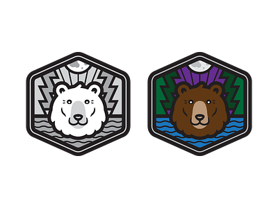 Grizzly Goods badge badge grizzly logo mark