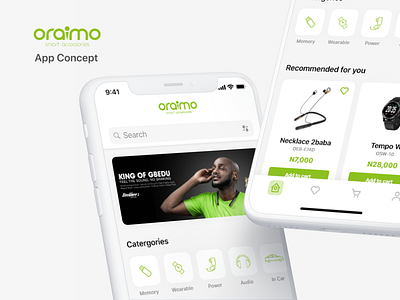 Oraimo Concept app