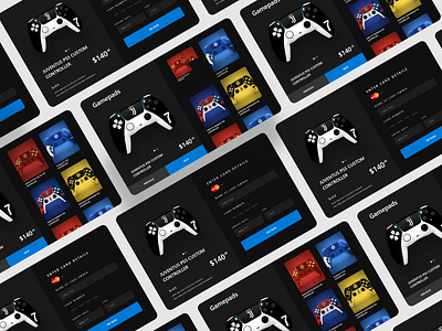 Gamepad web design