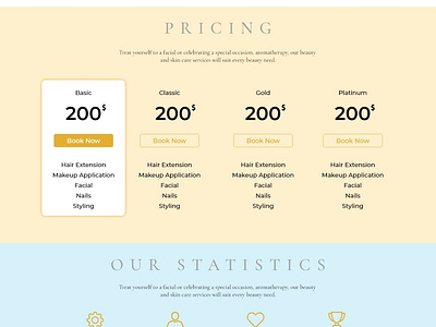 Pricing page