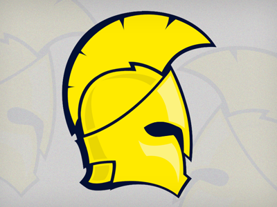 Sparta gym logo logotype sparta sport sticker yellow