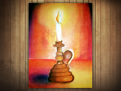 Candle - Still Life 2d art artwork creative design illustration still life