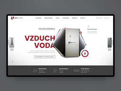 Alpha Innotec Webdesign - UX / UI