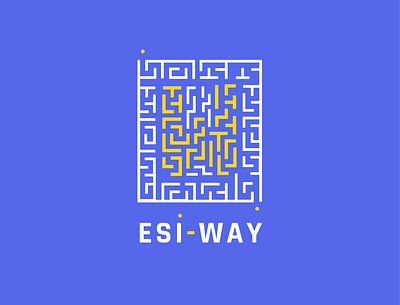 EsiWay Logo app design illustration logo vector
