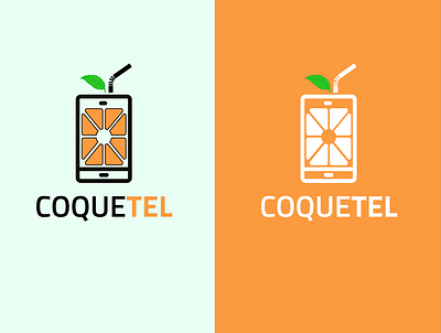 CoqueTel Logo branding design graphic design illustration logo vector