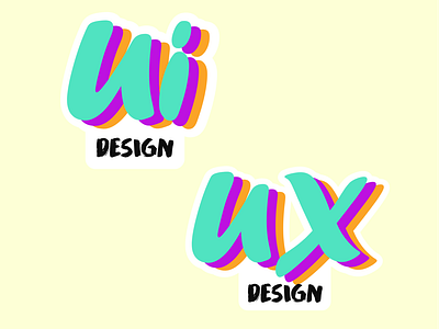 UI UX Stickers