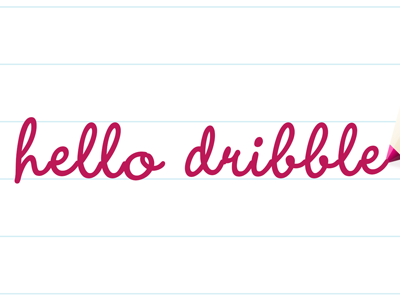 Hello Dribbble