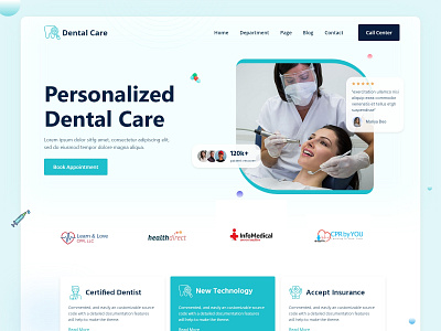 Dental Service Landing Page centenary clinics clinic cosmetic surgery centers dental clinics dental practices dental services design doctors clinics doctors consultation centers health services hospitals medical medical laboratories pharmacies template design typography ui ui ux website