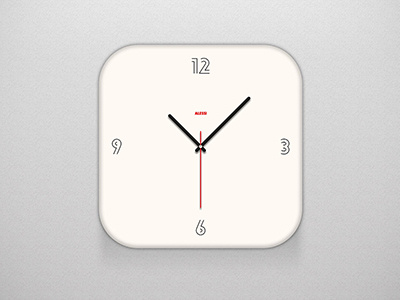 Alessi - Clock alessi analog app clock digital icon time