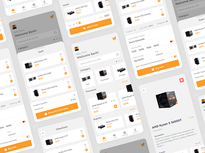 Kompustore - Store Apps Design