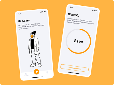 Blood Oxygen app