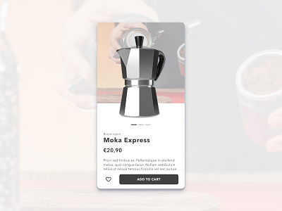 Day 12 - eCommerce 012 app business button challenge coffee concept daily dailyui design ecommerce figma figmadesign inspiration mobile app typogaphy ui ux