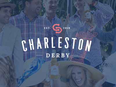 Charleston Derby Party Event Branding adobe brand brand identity branding branding design charleston collateral color design event flat icon identity illustration illustrator logo photography typography vector