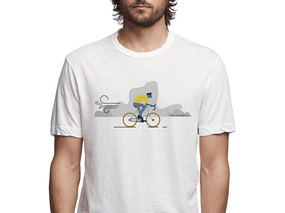 The Cyclist Illustration