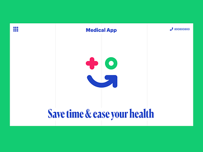 Medical App branding logo medical pharmacy ui